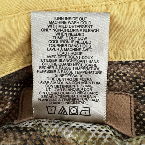 Mossy Oak Men’s Shirt Yellow Camo Mesh Side SZ L - Picture 14 of 15